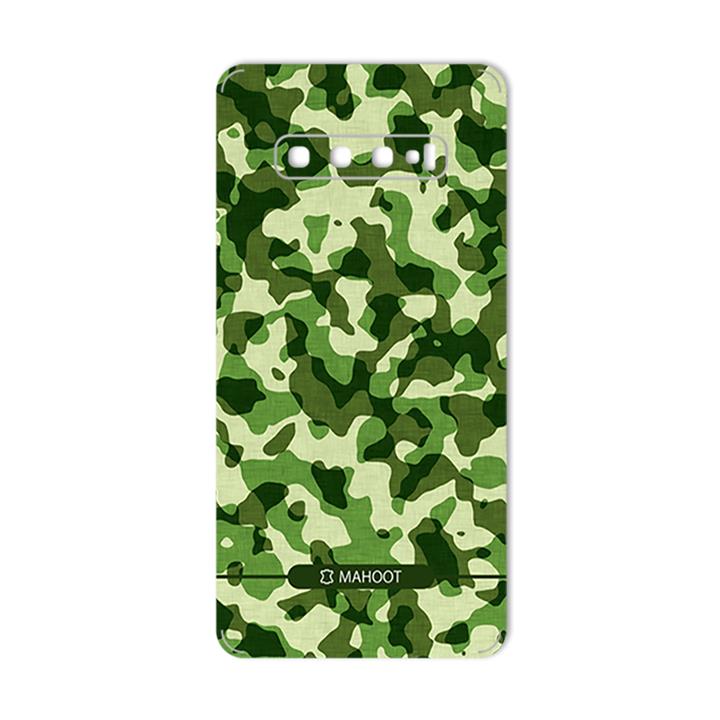 برچسب پوششی ماهوت طرح Army-Pattern مناسب برای گوشی موبایل سامسونگ Galaxy S10 PLUS MAHOOT Army-Pattern Cover Sticker for Samsung Galaxy S10 PLUS